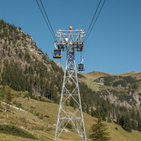 Kabinenbahn Seealp-Höfatsblick, September 2023