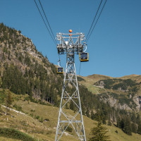 Kabinenbahn Seealp-Höfatsblick, September 2023