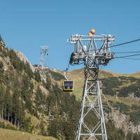 Kabinenbahn Seealp-Höfatsblick, September 2023