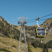Kabinenbahn Seealp-Höfatsblick, September 2023