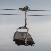 Sesselbahn Oberwiesenthal-Fichtelberg, Januar 2024