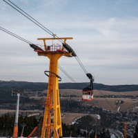 Luftseilbahn Oberwiesenthal-Fichtelberg, Januar 2024