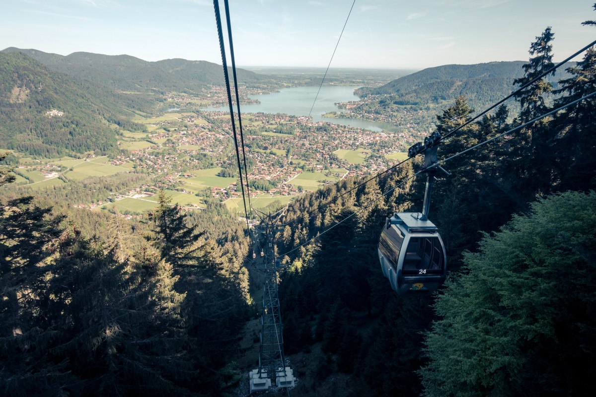 Kabinenbahn Rottach-Egern-Wallberg, Juni 2019
