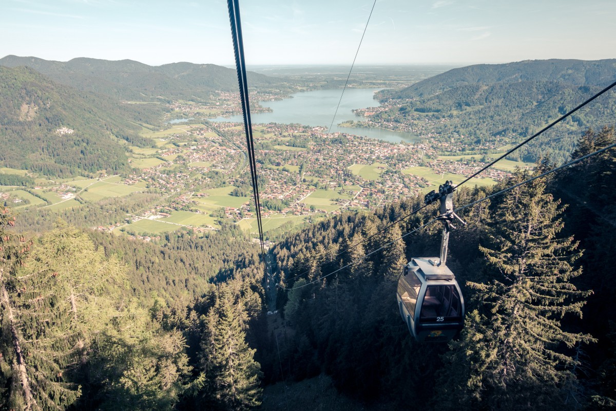 Kabinenbahn Rottach-Egern-Wallberg, Juni 2019
