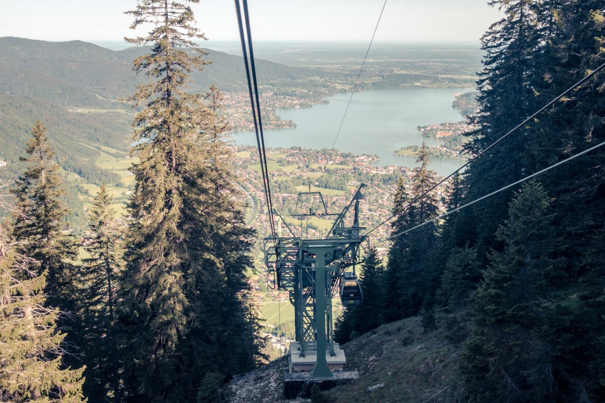 Kabinenbahn Rottach-Egern-Wallberg, Juni 2019