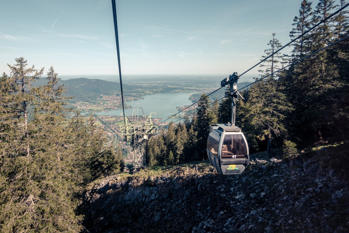 Kabinenbahn Rottach-Egern-Wallberg, Juni 2019
