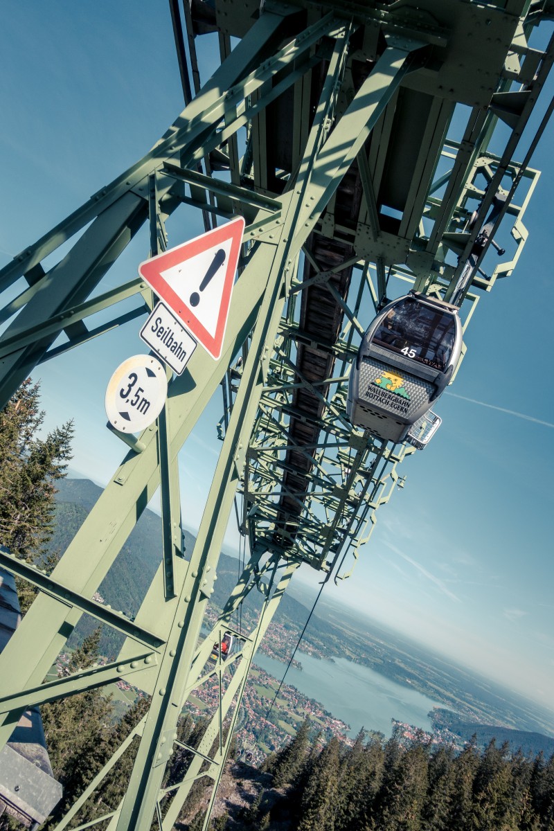 Kabinenbahn Rottach-Egern-Wallberg, Juni 2019