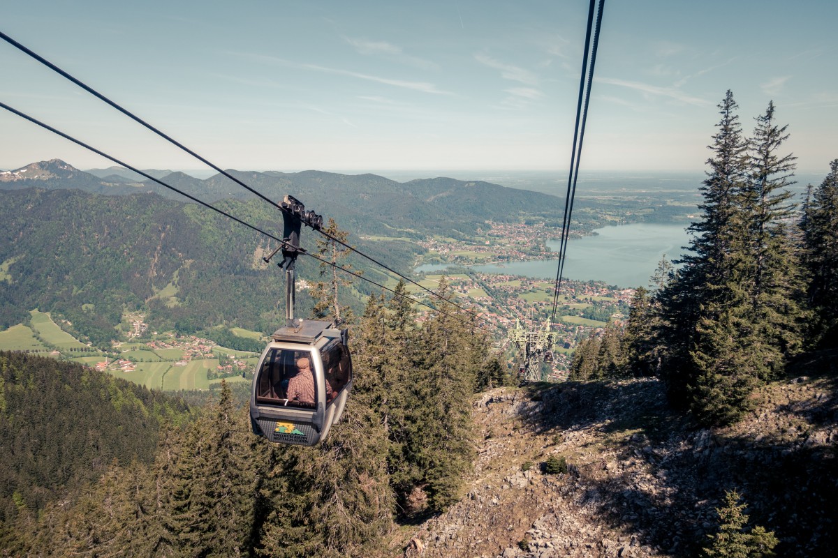 Kabinenbahn Rottach-Egern-Wallberg, Juni 2019