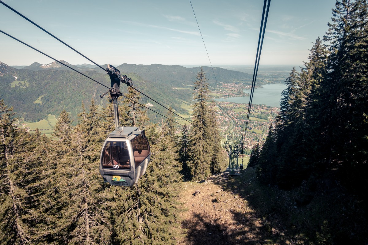 Kabinenbahn Rottach-Egern-Wallberg, Juni 2019