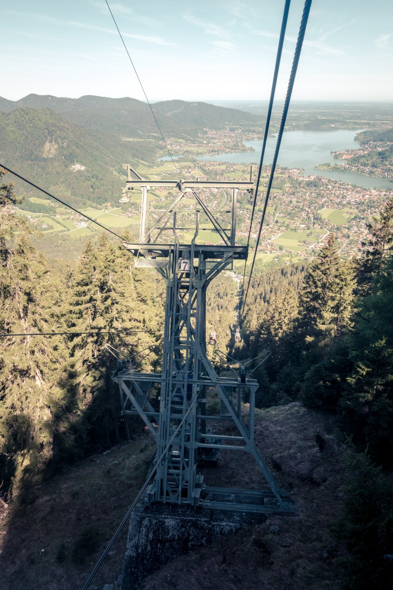 Kabinenbahn Rottach-Egern-Wallberg, Juni 2019