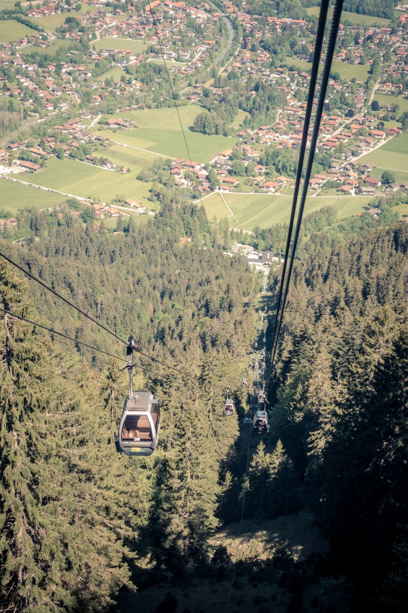 Kabinenbahn Rottach-Egern-Wallberg, Juni 2019