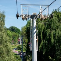 Kabinenbahn Deutsch-Französischer Garten, Mai 2017