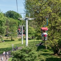 Kabinenbahn Deutsch-Französischer Garten, Mai 2017