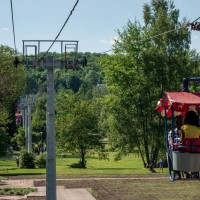 Kabinenbahn Deutsch-Französischer Garten, Mai 2017