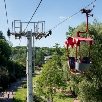 Kabinenbahn Deutsch-Französischer Garten, Mai 2017