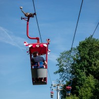 Kabinenbahn Deutsch-Französischer Garten, Mai 2017