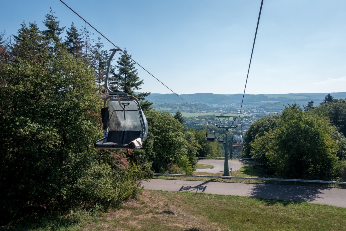Sesselbahn Saarburg-Warsberg, August 2019