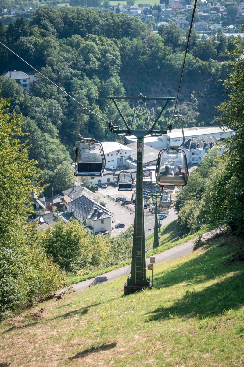 Sesselbahn Saarburg-Warsberg, August 2019
