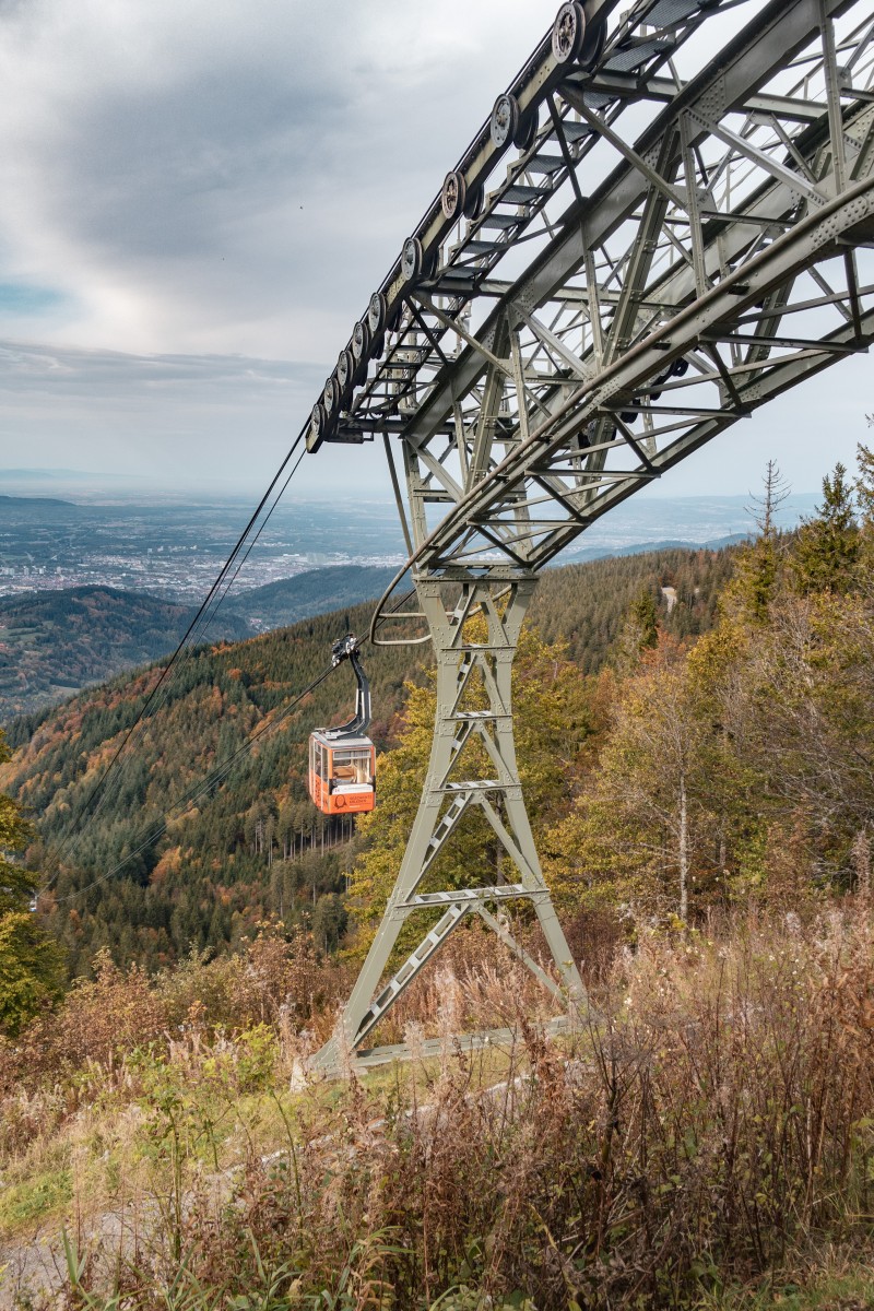 Kabinenbahn Horgen-Schauinsland, Oktober 2020