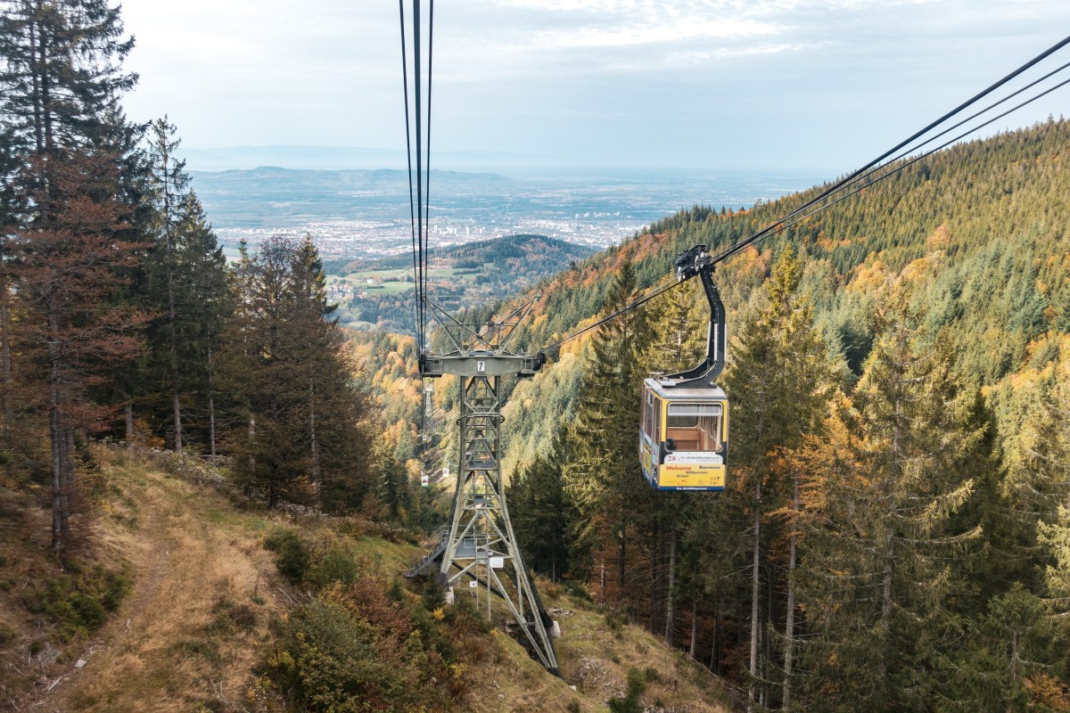 Kabinenbahn Horgen-Schauinsland, Oktober 2020