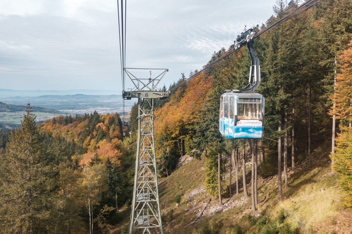 Kabinenbahn Horgen-Schauinsland, Oktober 2020
