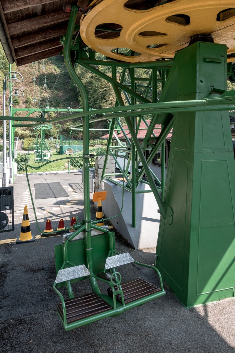 Talstation der Sesselbahn Burg an der Wupper, August 2019