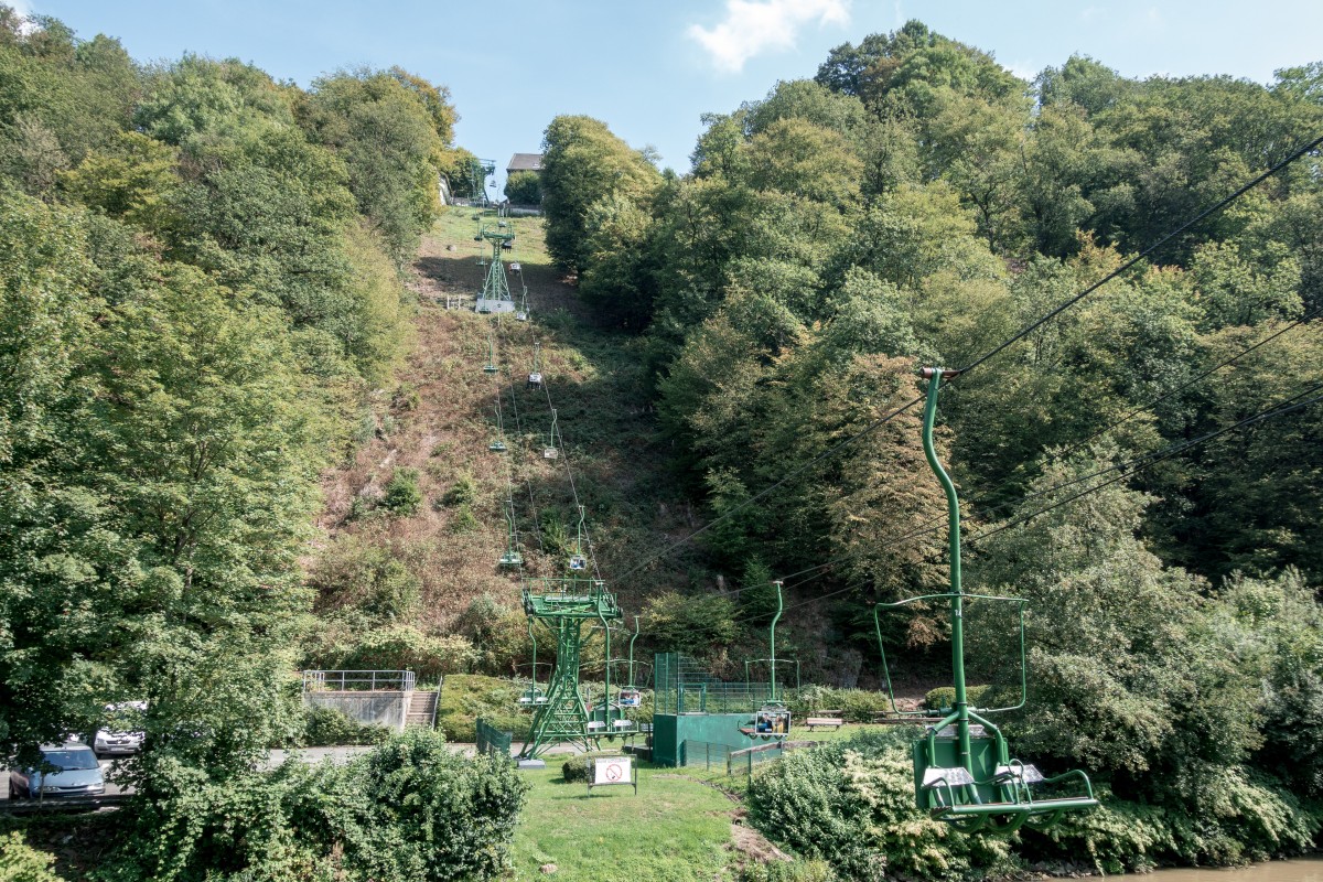 Sesselbahn Burg an der Wupper, August 2019