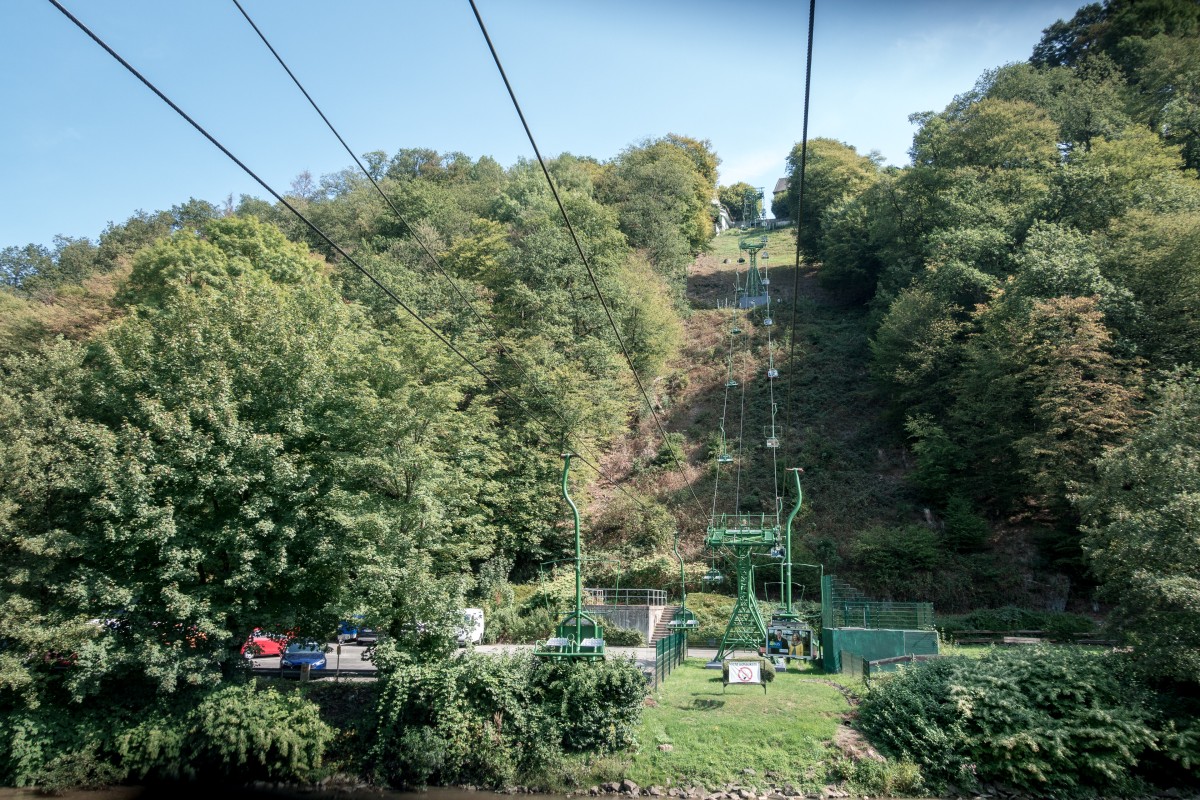 Sesselbahn Burg an der Wupper, August 2019