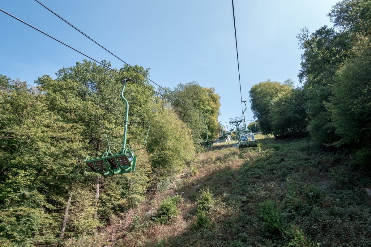 Sesselbahn Burg an der Wupper, August 2019