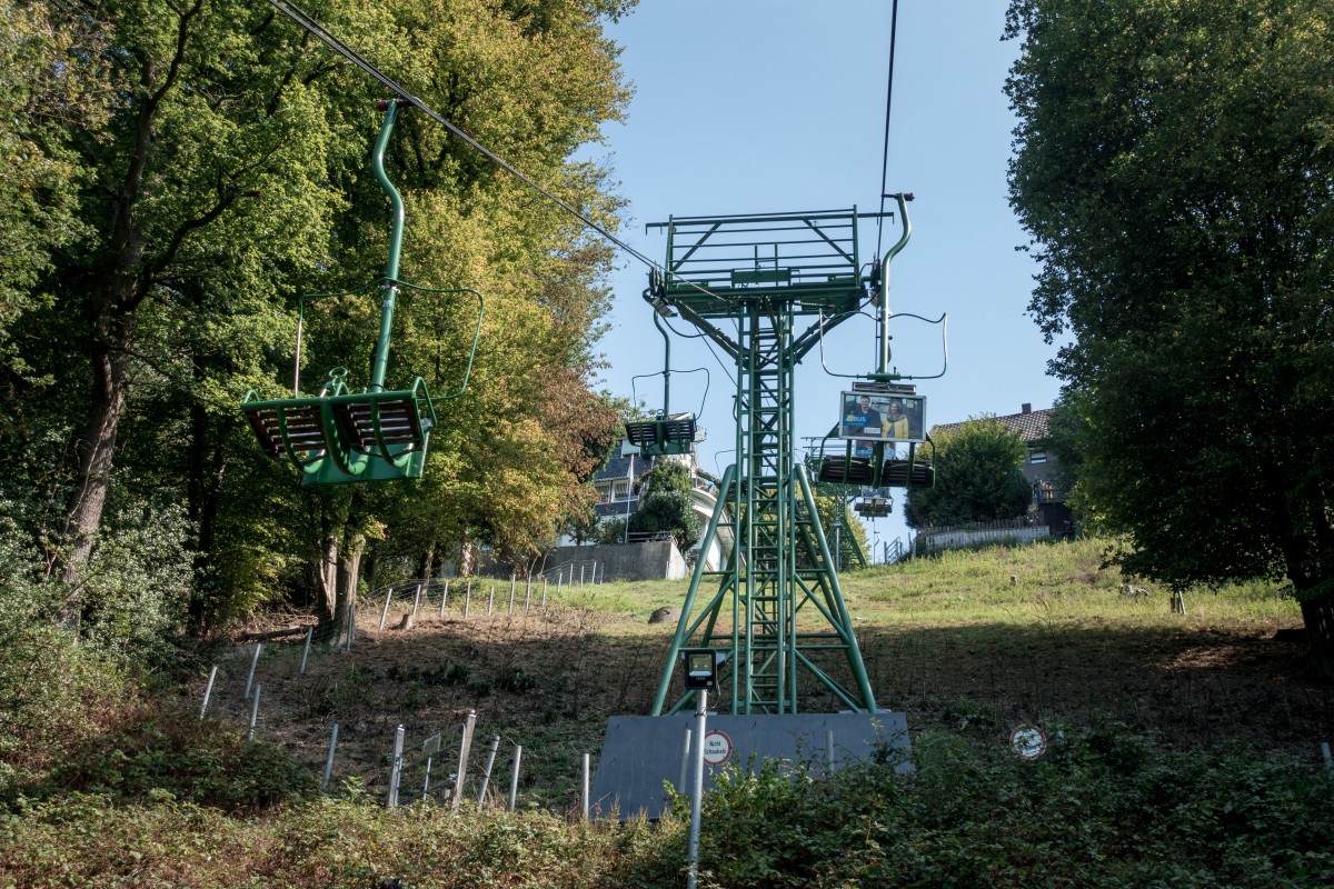 Sesselbahn Burg an der Wupper, August 2019