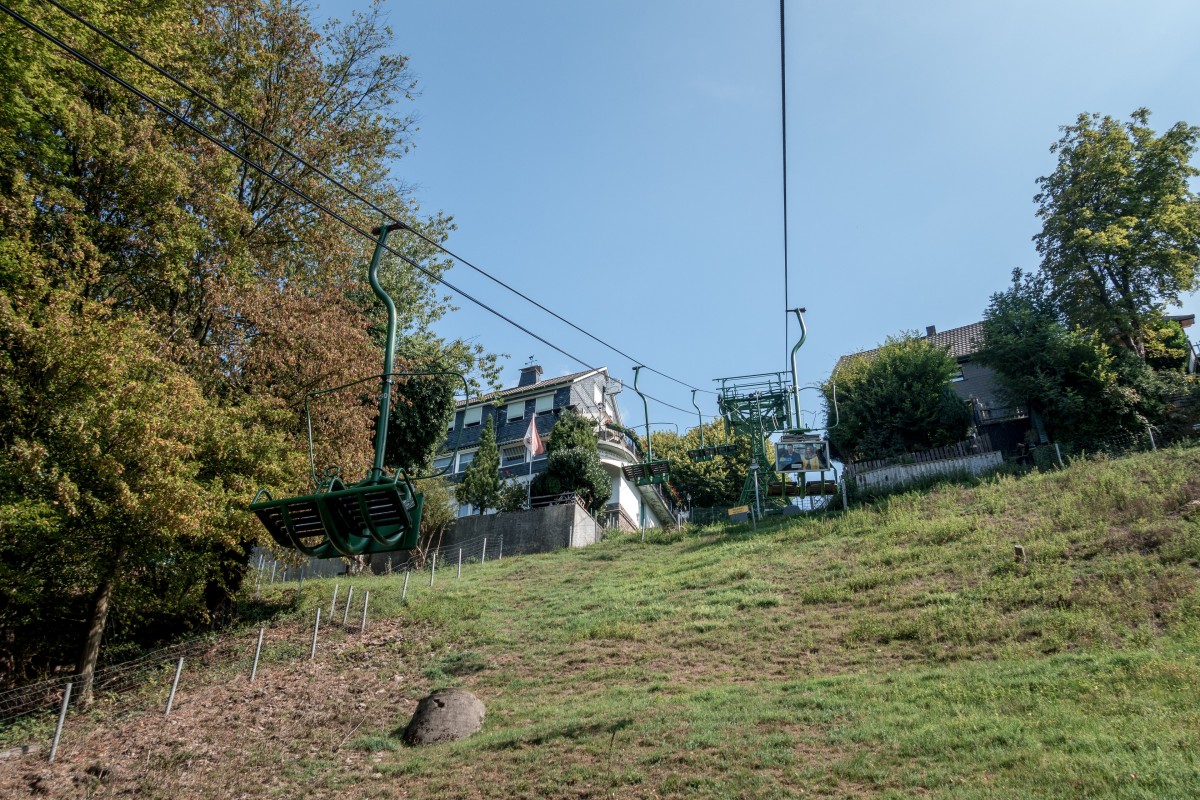 Sesselbahn Burg an der Wupper, August 2019