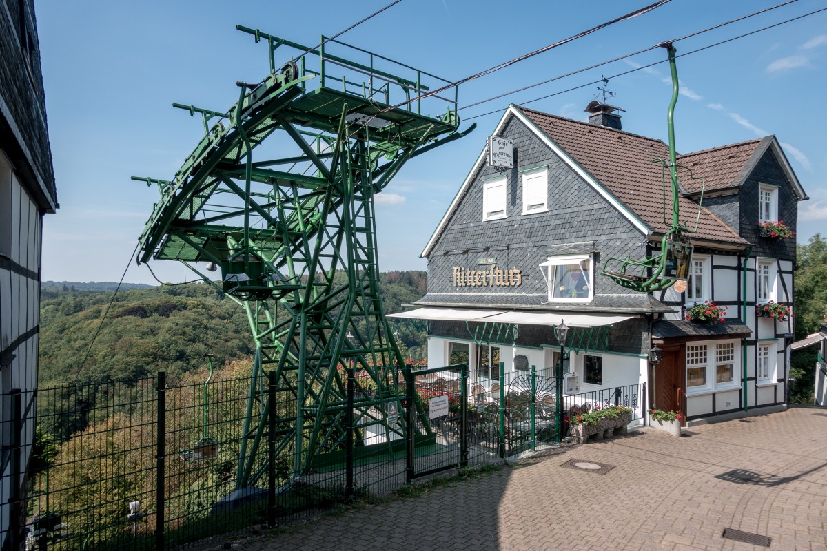 Sesselbahn Burg an der Wupper, August 2019