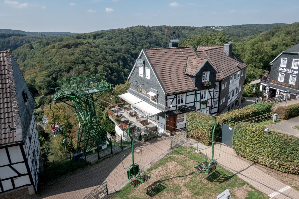 Sesselbahn Burg an der Wupper, August 2019
