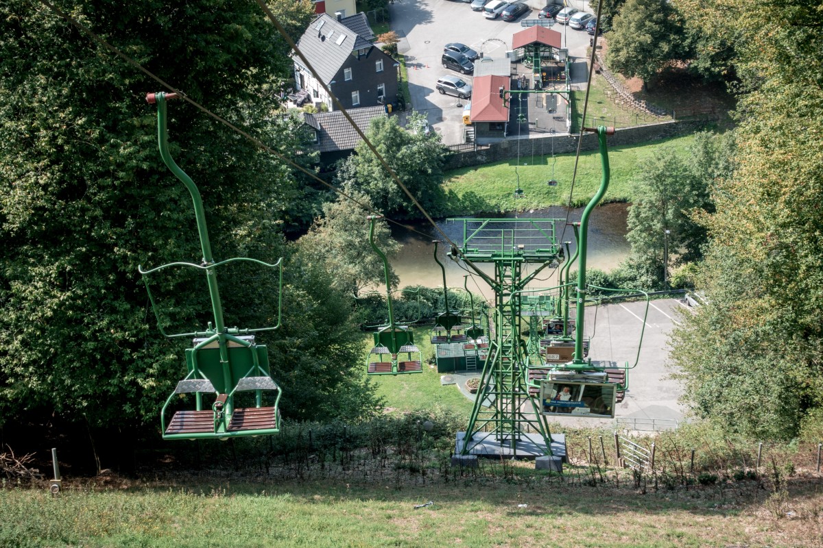 Sesselbahn Burg an der Wupper, August 2019