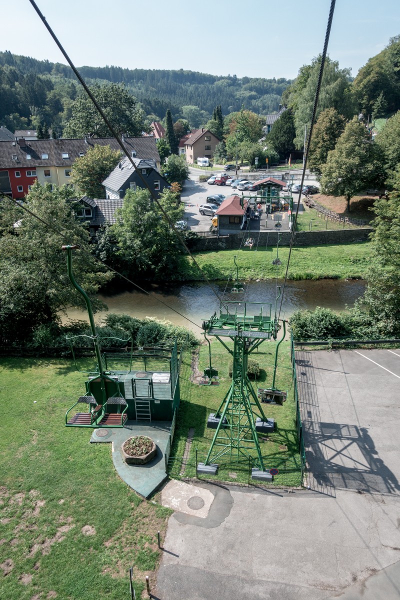Sesselbahn Burg an der Wupper, August 2019