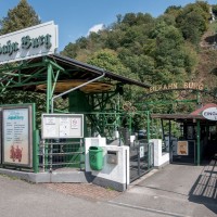 Talstation der Sesselbahn Burg an der Wupper, August 2019