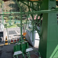 Talstation der Sesselbahn Burg an der Wupper, August 2019