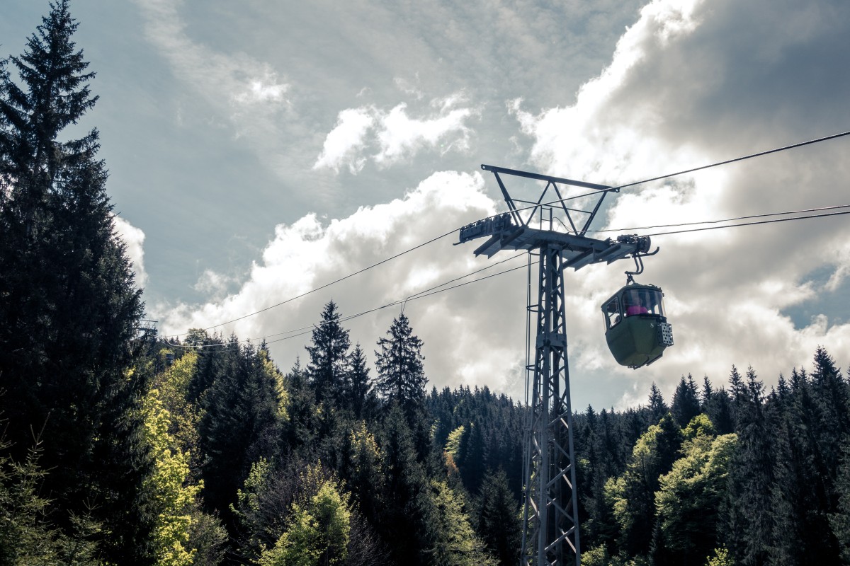 Kabinenbahn Spitzingsee-Taubenstein, Juni 2019