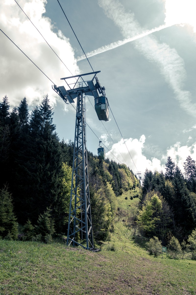 Kabinenbahn Spitzingsee-Taubenstein, Juni 2019