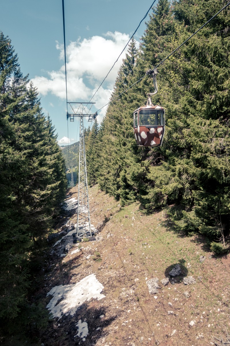 Kabinenbahn Spitzingsee-Taubenstein, Juni 2019
