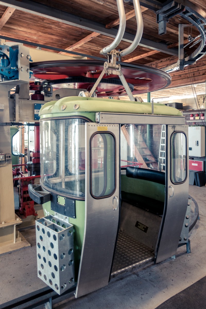 Bergstation der Kabinenbahn Spitzingsee-Taubenstein, Juni 2019