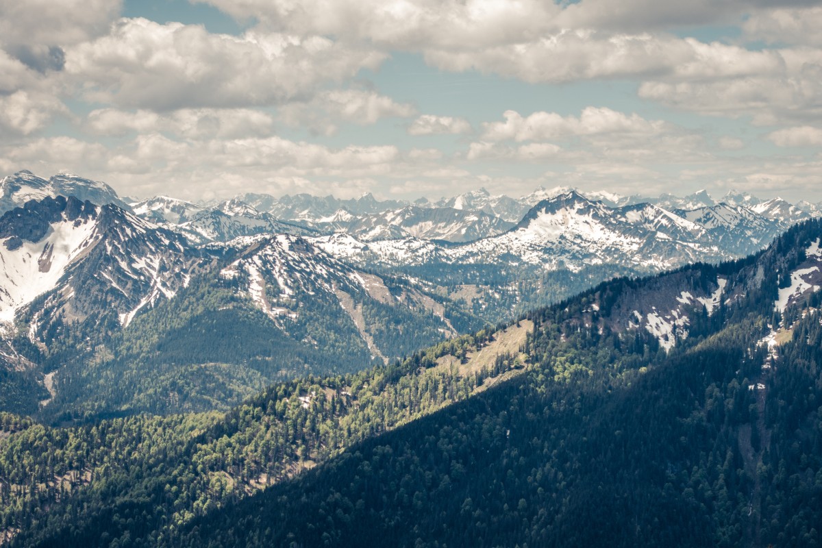 Panorama vom Taubenstein, Juni 2019