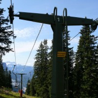 Sesselbahn Untere Schlegelalm, August 2007