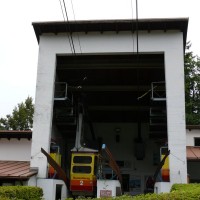 Talstation der Luftseilbahn Rauschberg, August 2007