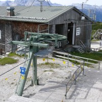 Bergstation der Sesselbahn Jenner, August 2007
