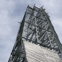 Eiskletterturm auf dem Jenner, August 2007