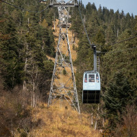 Luftseilbahn Walchensee-Herzogstand, Oktober 2022