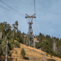 Luftseilbahn Walchensee-Herzogstand, Oktober 2022