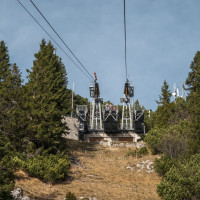 Luftseilbahn Walchensee-Herzogstand, Oktober 2022