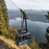 Luftseilbahn Walchensee-Herzogstand, Oktober 2022